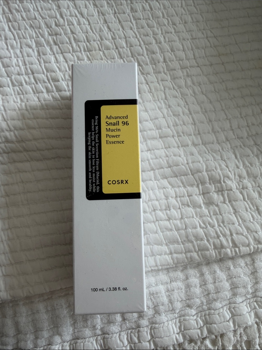 COS Snail Mucin Power Essence with Yellow Label
